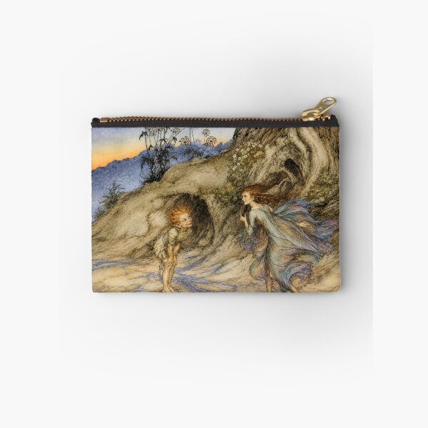 Item preview, A Midsummer Night's Dream Art, Vintage Fairy Illustration, Puck and Fairy, Shakespeare Lovers designed and sold by RickE.