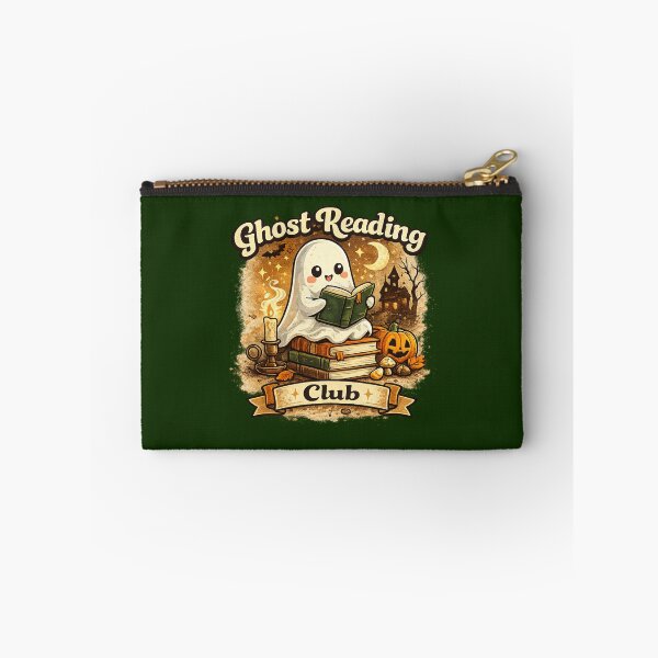 Item preview, Ghost Reading Club Cute Book Lover Halloween Design designed and sold by mocci10.