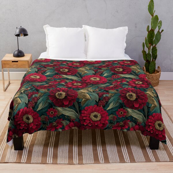 Item preview, Bold Zinnia Texture - Retro Flower Floral - Retirement Gifts For Grandpa designed and sold by RoyalStarsPatts.