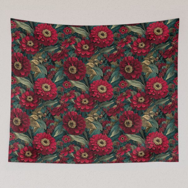 Item preview, Bold Zinnia Texture - Retro Flower Floral - Retirement Gifts For Grandpa designed and sold by RoyalStarsPatts.