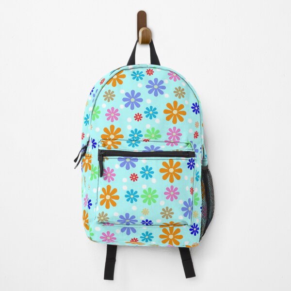 Item preview, Colorful Retro Daisy Garden Pattern designed and sold by Sasitee.