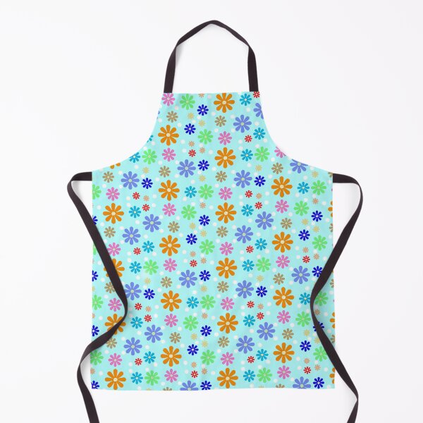 Item preview, Colorful Retro Daisy Garden Pattern designed and sold by Sasitee.