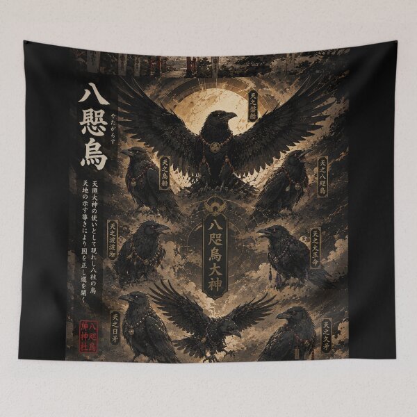 Item preview, Yatagarasu – The Three-Legged Sacred Raven designed and sold by TeikunShop.