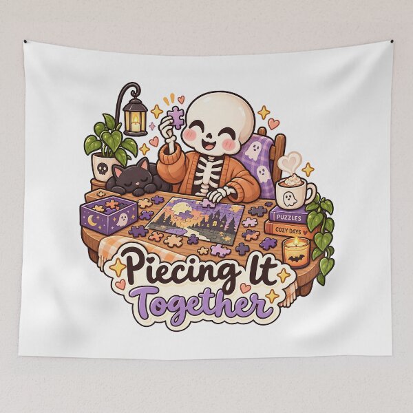 Item preview, Puzzle Solving Bony Friend designed and sold by Thai Vibe Studio.