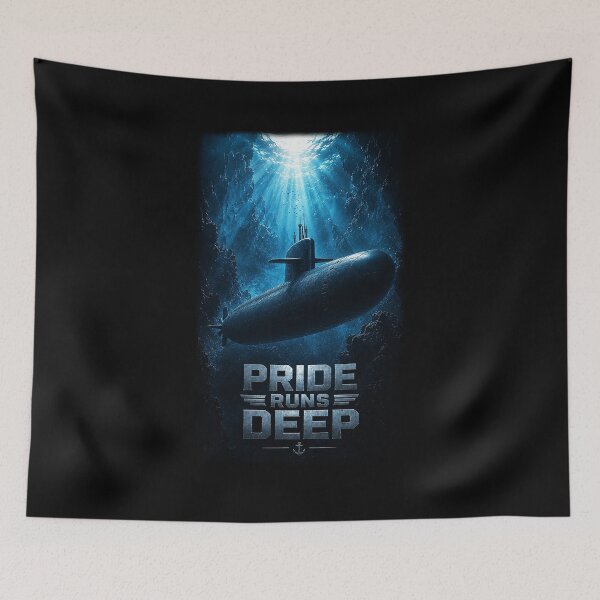 Item preview, Pride Runs Deep: Los Angeles-Class Silent Service Resolve designed and sold by BlissBlvdShop.