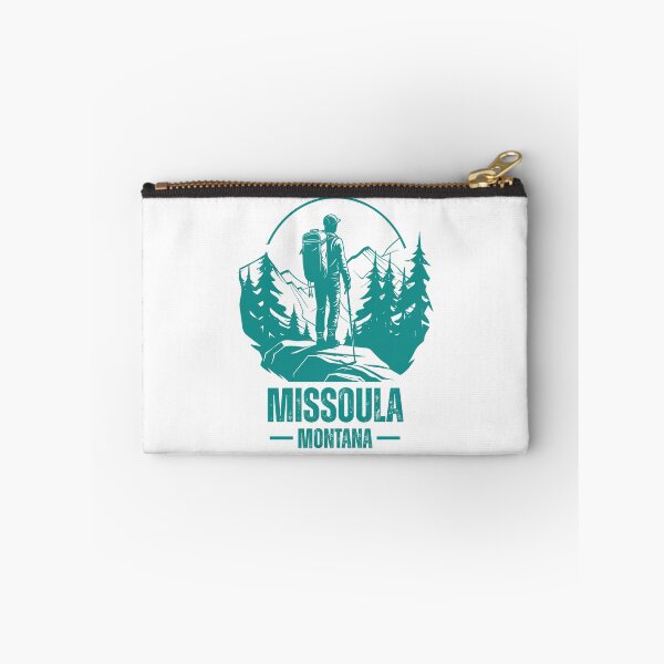 Item preview, Missoula Montana Hiking Mountain Adventure Outdoor designed and sold by good vibes clothing.