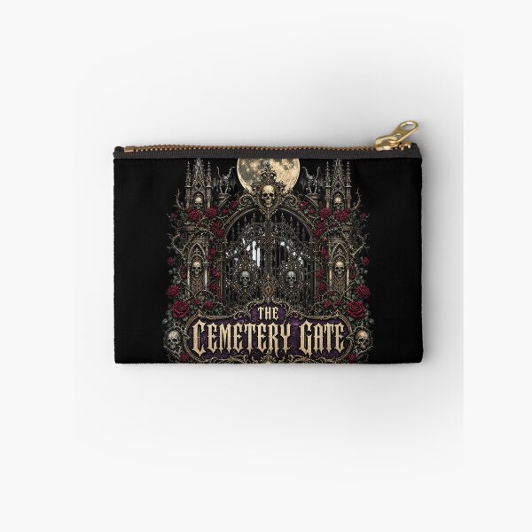 Item preview, HALLOWEEN Cemetery Gate – Gothic Graveyard Sticker designed and sold by ElKesslassy  Daniel.