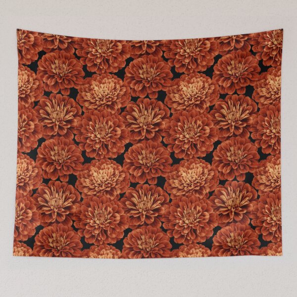 Item preview, Petaled Zinnia Floral  - Retro Flower Floral - Retirement Gifts For Grandma designed and sold by RoyalStarsPatts.