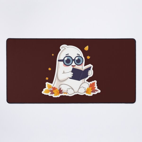Item preview, Cute Reading Ghost Autumn Bookworm designed and sold by Akira Design Store.