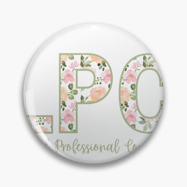 Item preview, LPC Floral Credential designed and sold by lizzieissorad.