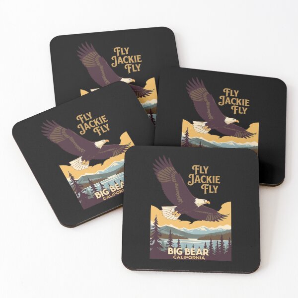 Item preview, Fly Jackie Fly Big Bear California Bald Eagle Tribute designed and sold by Noctivyra.