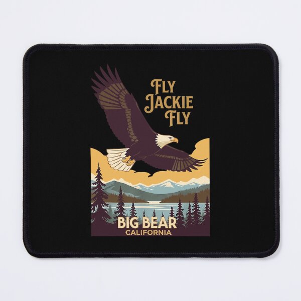 Item preview, Fly Jackie Fly Big Bear California Bald Eagle Tribute designed and sold by Noctivyra.