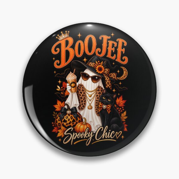 Item preview, Boojee Spooky Chic Halloween Ghost designed and sold by Blinkwater Designs.