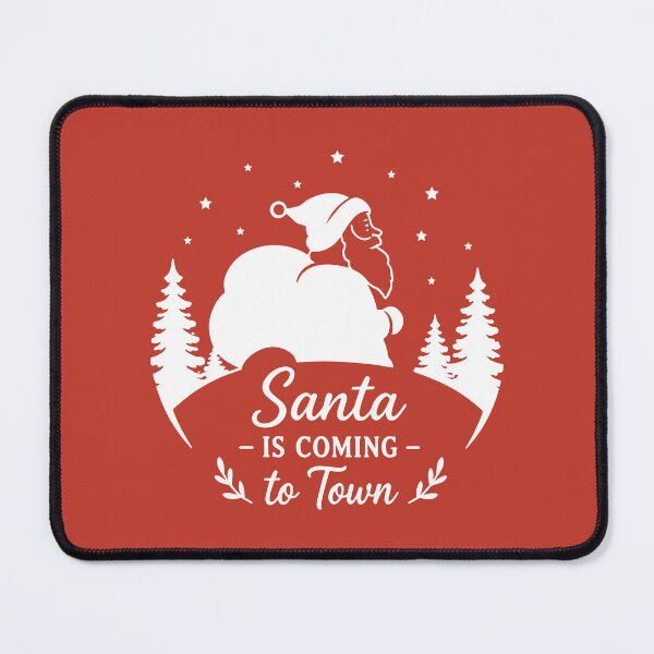 Item preview, Santa Claus Is Coming to Town – Festive Holiday Art designed and sold by Tklezardesigns.