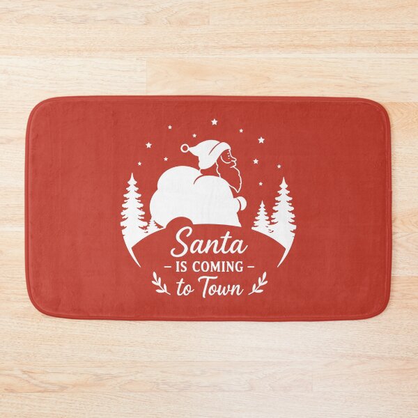 Item preview, Santa Claus Is Coming to Town – Festive Holiday Art designed and sold by Tklezardesigns.