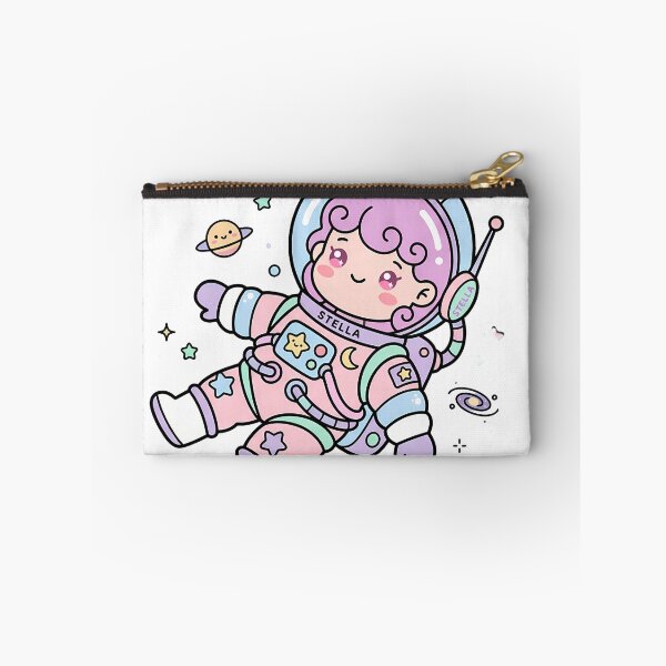 Item preview, Stella the Astronaut Floating in Space - Kawaii Chibi designed and sold by fuhadislam.