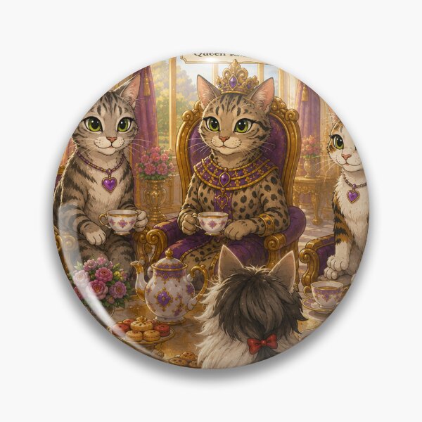 Item preview, Royal Tea Party - Kingdom of Cats Gathering designed and sold by shopevermint.
