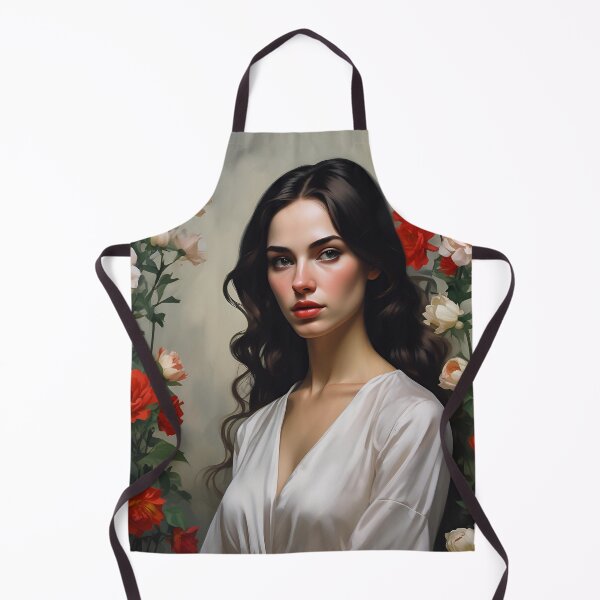 Item preview, Woman with flowers image designed and sold by MK26Designs.