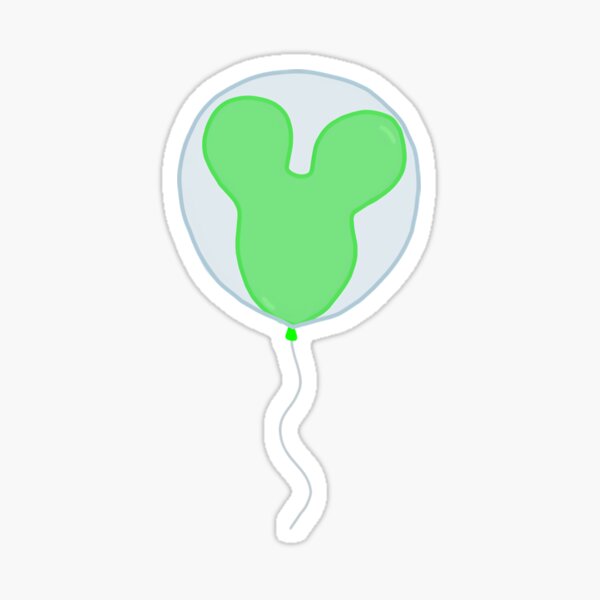 Item preview, Green Mouse Balloon designed and sold by palme-rcoles.