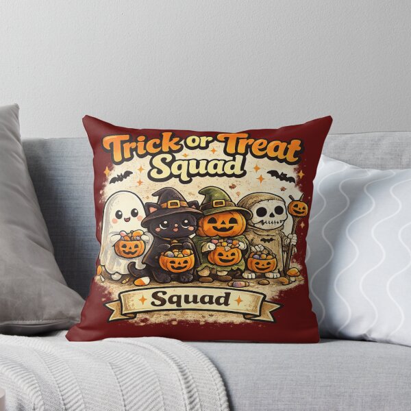 Item preview, Trick or Treat Squad Cute Retro Halloween Costume Party Design designed and sold by mocci10.