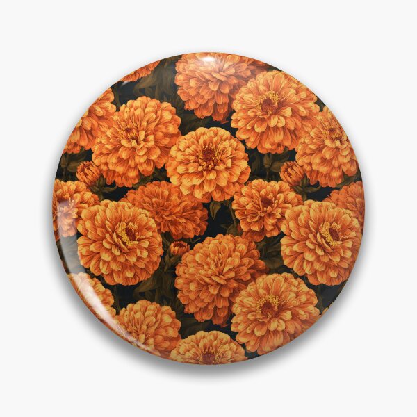 Item preview, Colorful Zinnia Texture - Flower Floral Pattern - Retirement Gifts for Wife designed and sold by RoyalStarsPatts.
