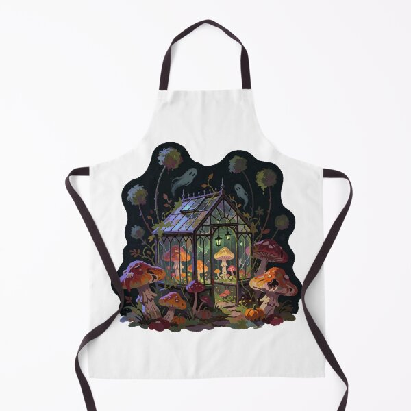 Item preview, Enchanted Mushroom Cottage – Magical Forest Cottagecore Sticker designed and sold by AillustriaAK.