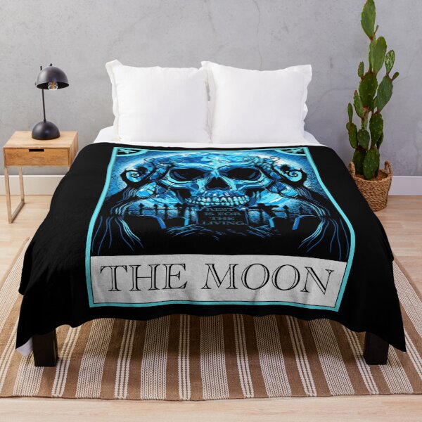 Item preview, The Moon Tarot Card designed and sold by CasualAfterlife.