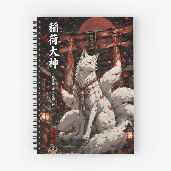 Item preview, Inari Ōkami – Divine White Fox of the Torii Gates designed and sold by TeikunShop.