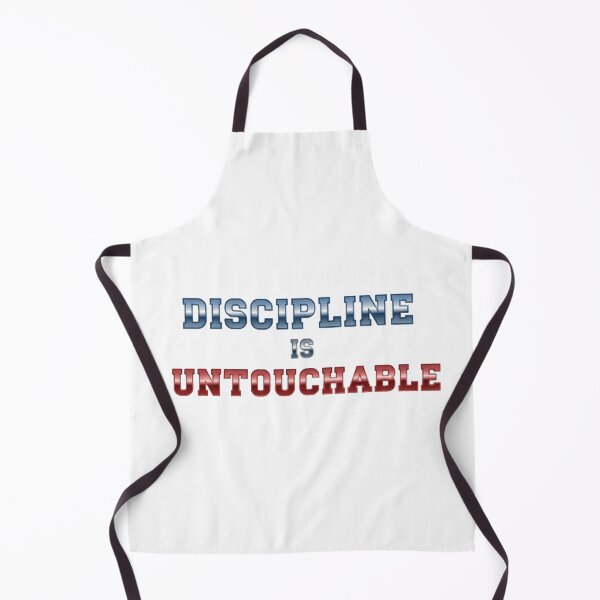 Item preview, Powerful Discipline is Untouchable - Metallic Quote Art" designed and sold by Dzblack.