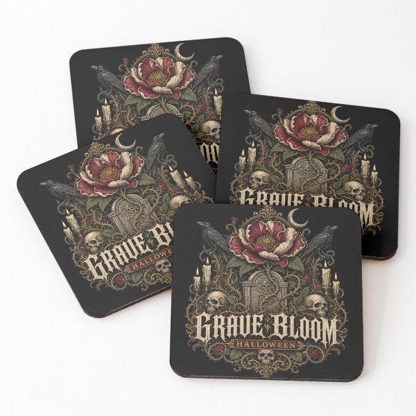 Item preview, HALLOWEEN Grave Bloom – Gothic Cemetery Flower  designed and sold by ElKesslassy  Daniel.