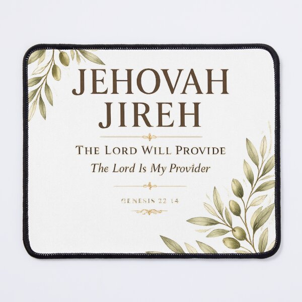 Item preview, Jehovah Jireh — The Lord Will Provide | Christian Faith Design designed and sold by KINGDOM GOLD STUDIO.