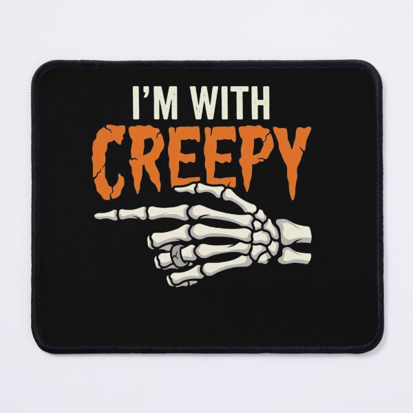 Item preview, I'm with Creepy Funny Matching Halloween Costume designed and sold by clothesy7.