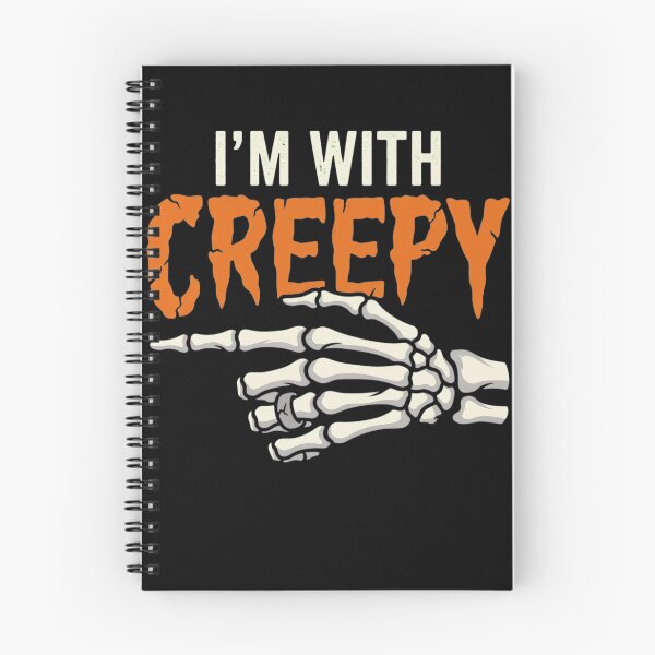 Item preview, I'm with Creepy Funny Matching Halloween Costume  designed and sold by clothesy7.