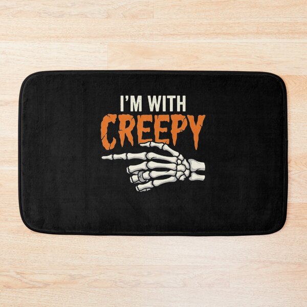 Item preview, I'm with Creepy Funny Matching Halloween Costume  designed and sold by clothesy7.