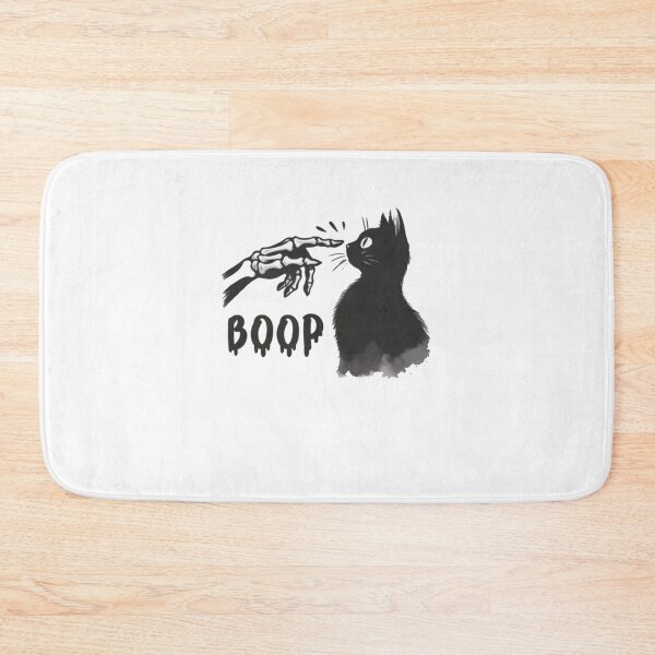 Item preview, Skeleton Cat Boop – Cute Spooky Halloween Cat  designed and sold by roartusa.