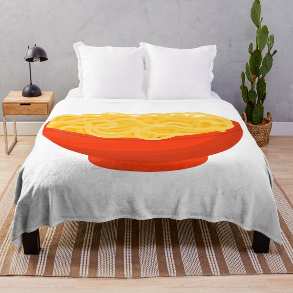Item preview, Simple Noodles in Red Bowl – Asian Noodle Lover Food Cutout designed and sold by EmeraldeaArt.
