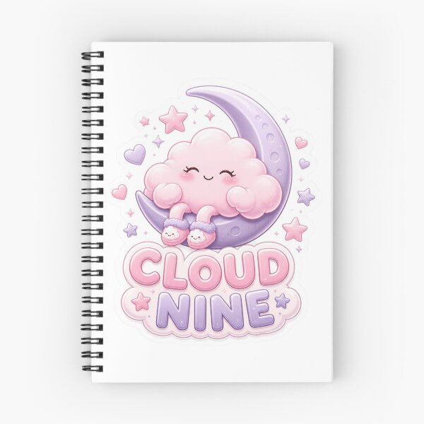 Item preview, Cloud Nine Kawaii Sticker PNG | Cute Pink Cloud & Dreamy Aesthetic Design | Pastel Girly Vinyl Decal | Cute Gift designed and sold by Stylestickers55.