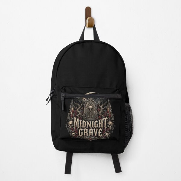 Item preview, HALLOWEEN Midnight Grave – Dark Cemetery Gothic Sticker designed and sold by ElKesslassy Daniel.
