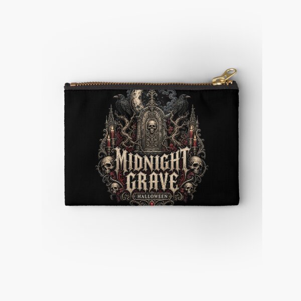 Item preview, HALLOWEEN Midnight Grave – Dark Cemetery Gothic Sticker designed and sold by ElKesslassy  Daniel.