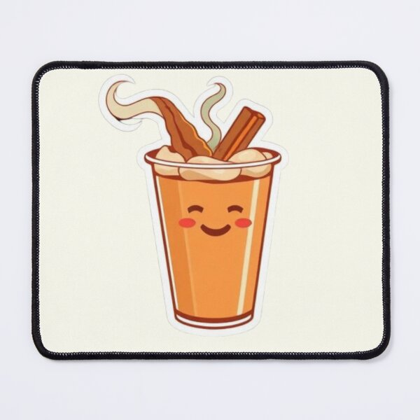 Item preview, Cute Kawaii Pumpkin Spice Iced Coffee designed and sold by Akira Design Store.