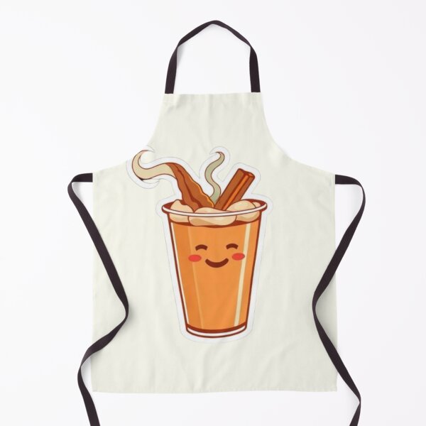 Item preview, Cute Kawaii Pumpkin Spice Iced Coffee designed and sold by Akira Design Store.
