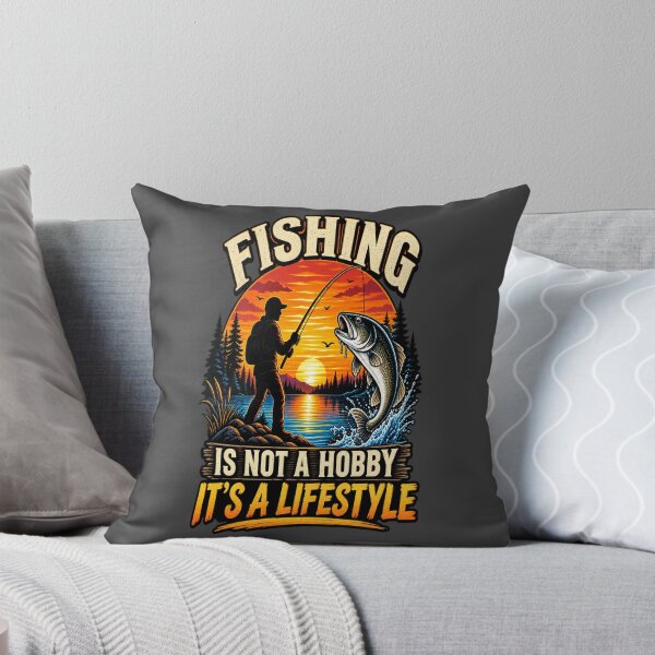 Item preview, Fishing Is Not A Hobby Lifestyle designed and sold by FABIOLA1970.