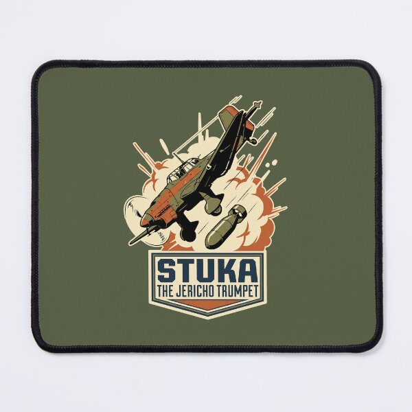 Item preview, Ju 87 Stuka Dive Bomber Jericho Trumpet Explosion Art designed and sold by KiwiRider.