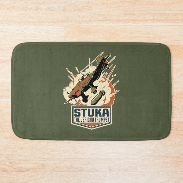Item preview, Ju 87 Stuka Dive Bomber Jericho Trumpet Explosion Art designed and sold by KiwiRider.