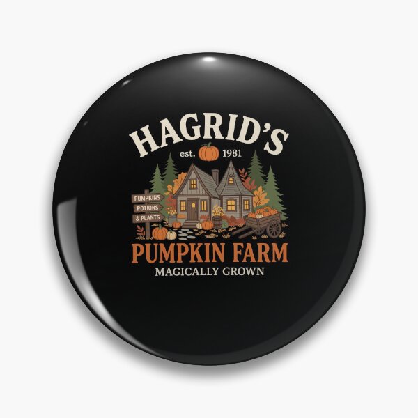 Item preview, Hagrid’s Pumpkin Farm Magically Grown Pumpkin Patch designed and sold by Noctivyra.