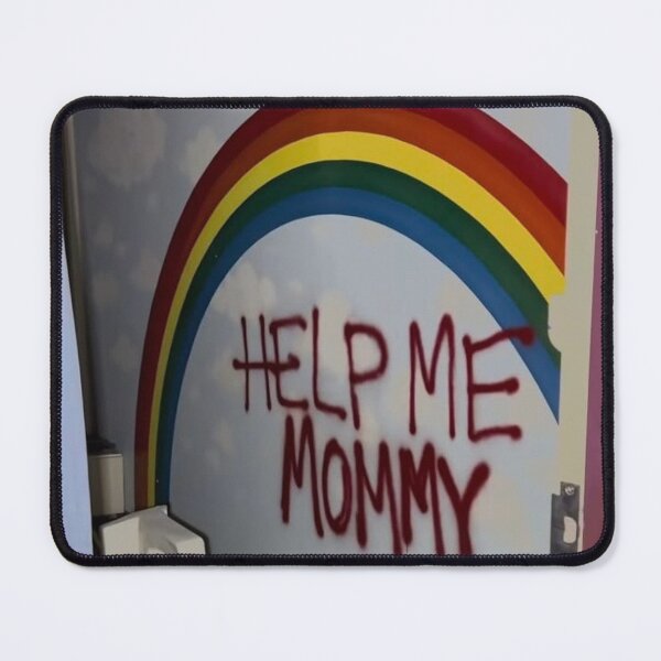 Item preview, HELP ME | Creepy Liminal Space Art designed and sold by dreamexe.