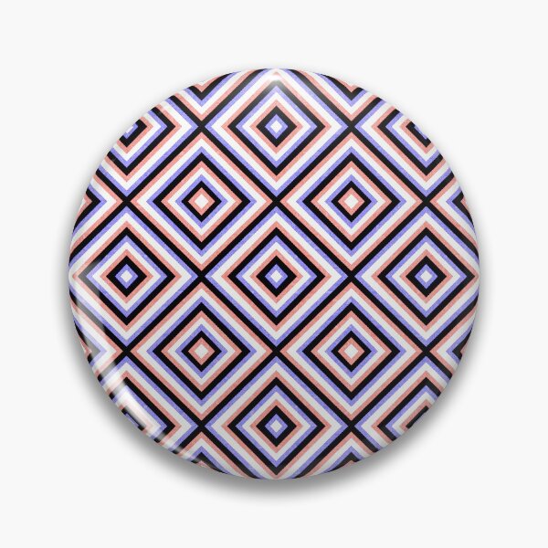 Item preview, Multicolor Pastel Concentric Diamonds - Seamless Geometric Pattern designed and sold by Sasitee.