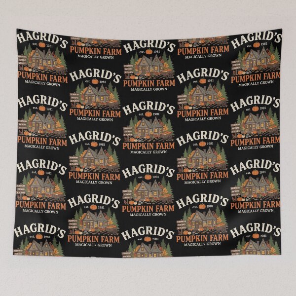 Item preview, Hagrid’s Pumpkin Farm Magically Grown Pumpkin Patch designed and sold by Noctivyra.