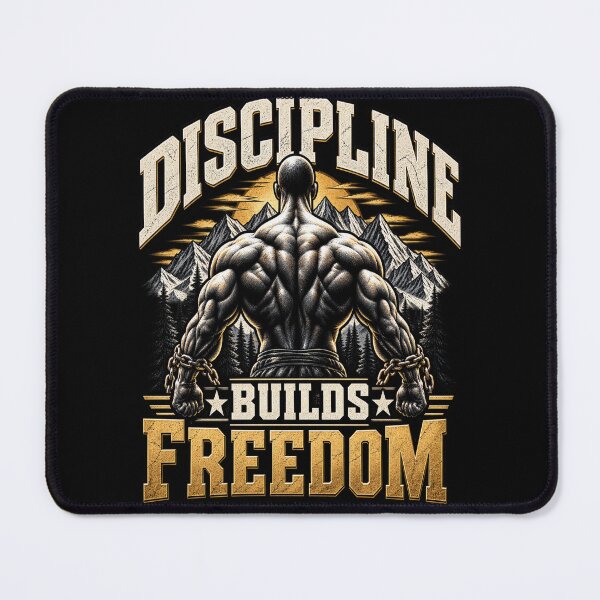 Item preview, Discipline Builds Freedom Bodybuilder designed and sold by FABIOLA1970.