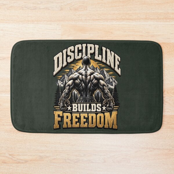 Item preview, Discipline Builds Freedom Bodybuilder designed and sold by FABIOLA1970.
